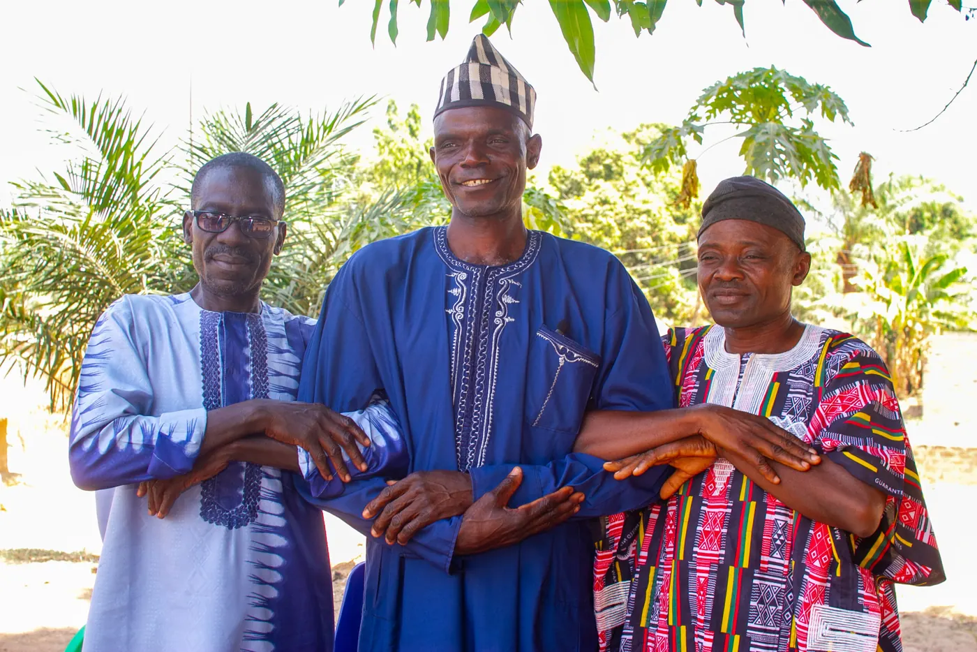 Community gathering at an International Alert programme in Nigeria